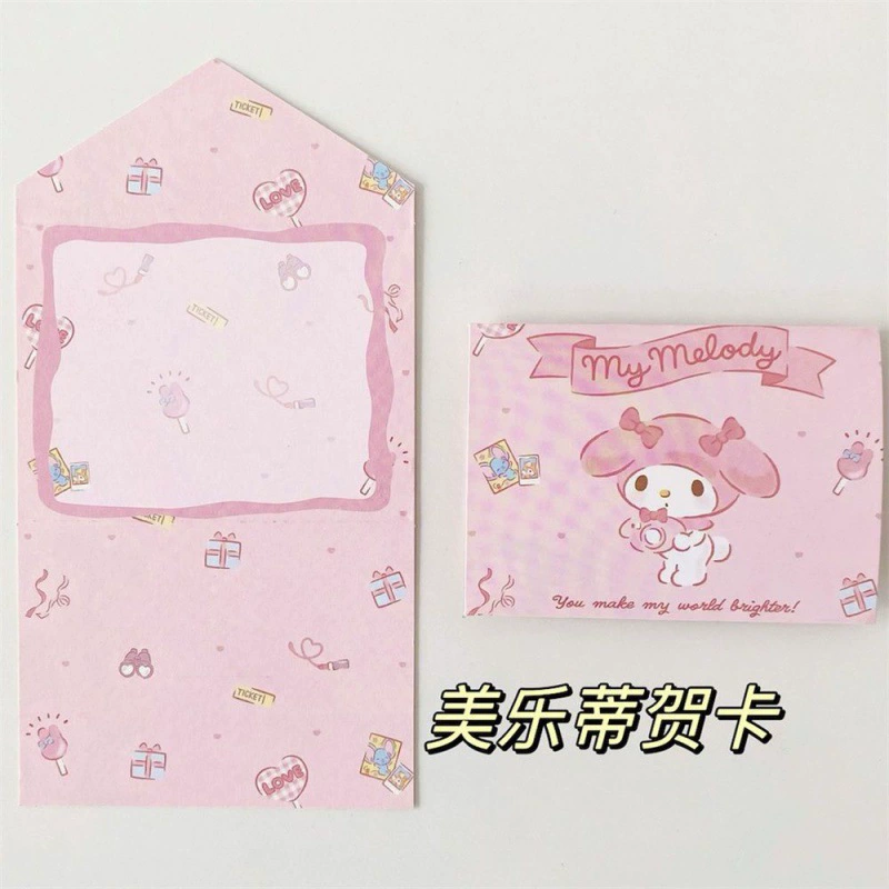 Sanrio, брендовые качественные милые открытки для друзей, почтовая открытка