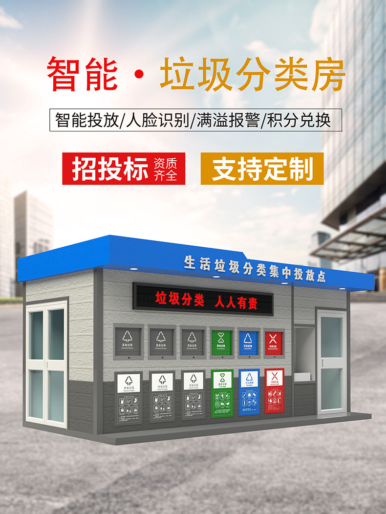 垃圾分类房