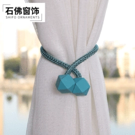 窗帘绑带;窗帘配件;流苏、穗