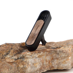 in stock wholesale luxury car perfume black walnut car aromatherapy aluminum alloy air conditioning air outlet pendant