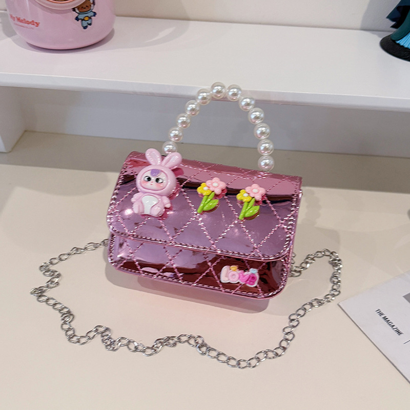 2025 verano nueva bolsa de hombro de viento de fragancia para mujeres espejo para niños extranjero bolsa de combinación Aisha pequeña princesa bolsa de mochila