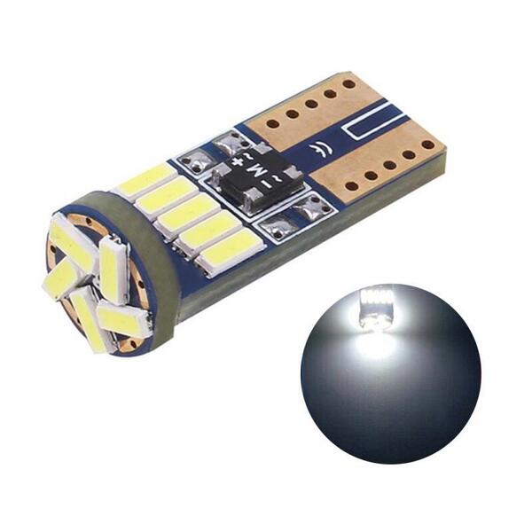 Decoding Width Indicator Light T10 4014 15Smd Stepless Width Indicator Light High Brightness Reading Light License Plate Light Export Car Light