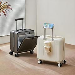 多機能出張用乾湿分離トラベルボーディングケース 18inch フロントオープン荷物ケース USB充電
