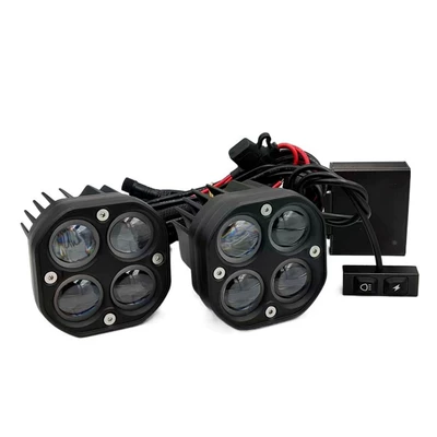 Clover Spotlight Motorcycle LED Super | Motuoche Motorcycle headlights, headlights