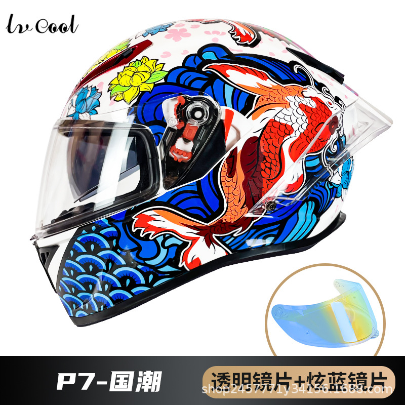 3C certificado casco de la motocicleta de fábrica al por mayor DOT Comercio exterior casco Nacional Estándar Clase A Four Seasons Universal