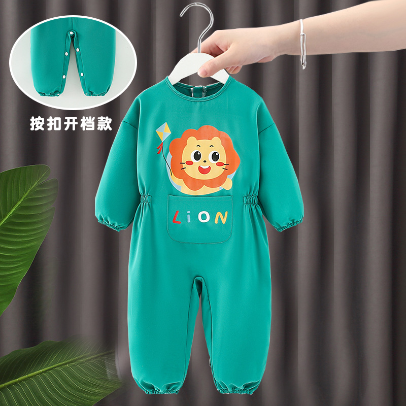 Green lion (open jumpsuit)