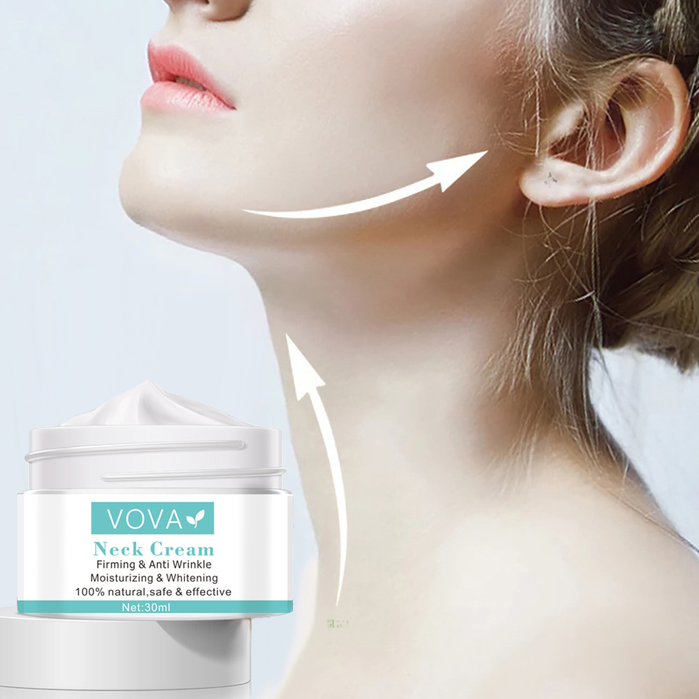 VAVO Firming and Anti Wrinkle Neck Cream Neck Line Erasing Cream Wrinkle Smooth Skin Anti Aging Whitening Cream 30ml