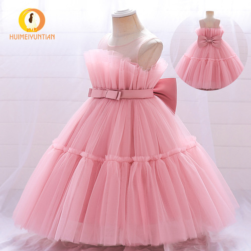 Little Girl Princess Dress, Wedding Dress for Children, Evening Gown for Kids, Children's Dress, Flower Girl Dress, Host Dress, Model Runway Dress