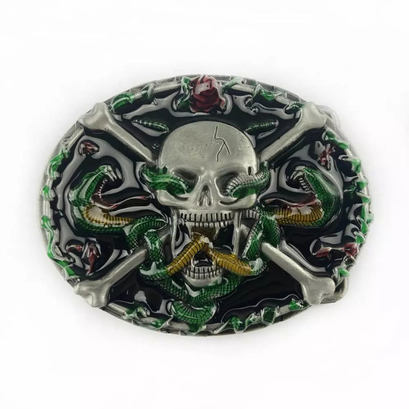 Color glaze buckle