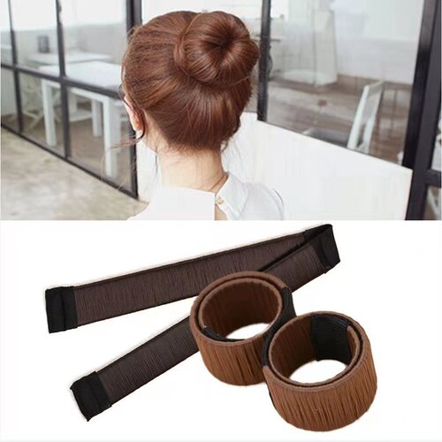 Ball-shaped hair iron, Korean style fluffy hairstyle, lazy hair curling wand, bud-shaped curling hair accessories, snap ring