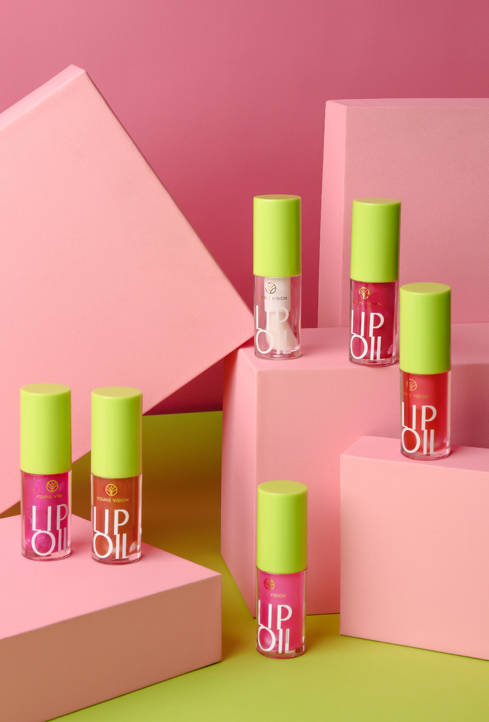 Casual Solid Color Plastic Lip Glaze display picture 1