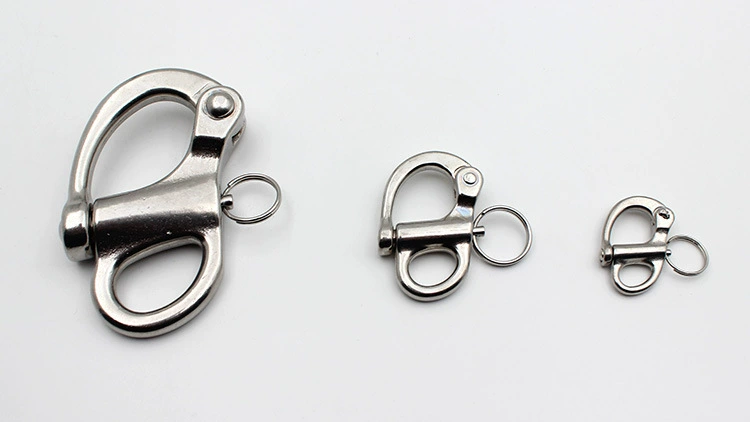 316 Нержавеющая сталь несущая фиксированная ручная разгрузочная пряжка быстро снимает крючок