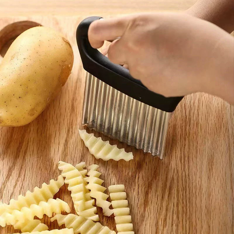Wave Slicer (Langya) Wavy Knife, Corrugated Blade, Ergonomic Handle