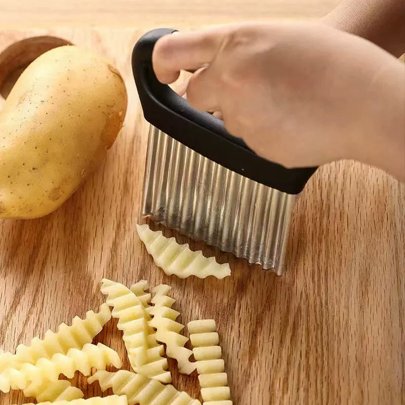 Wave Slicer (Langya) Wavy Knife, Corrugated Blade, Ergonomic Handle