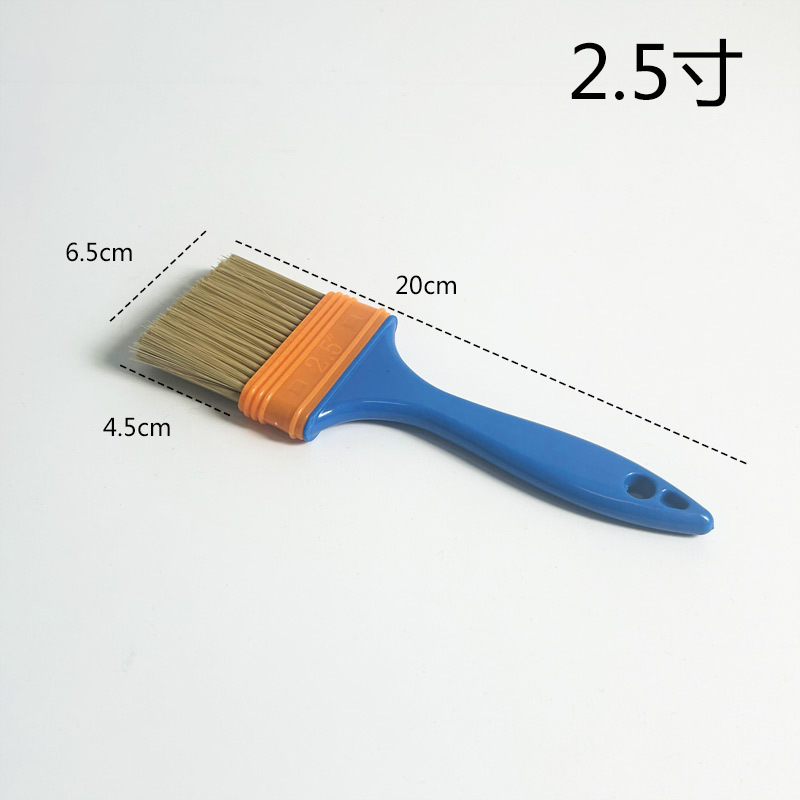 Cepillo de pintura cepillo de pelo duro cepillo de pelo de cerdo de barbacoa cepillo de pelo suave limpio cepillo de pegamento industrial cepillo de pelo de polvo 1 - 8 pulgadas grueso image 43