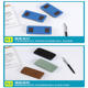 Magnetic whiteboard eraser whiteboard writing office school kindergarten learning flannel magnetic board eraser blackboard eraser wholesale