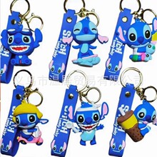 卡通硅胶配件混装款diy手机壳挂件饰品创意地摊货源超大号史迪仔