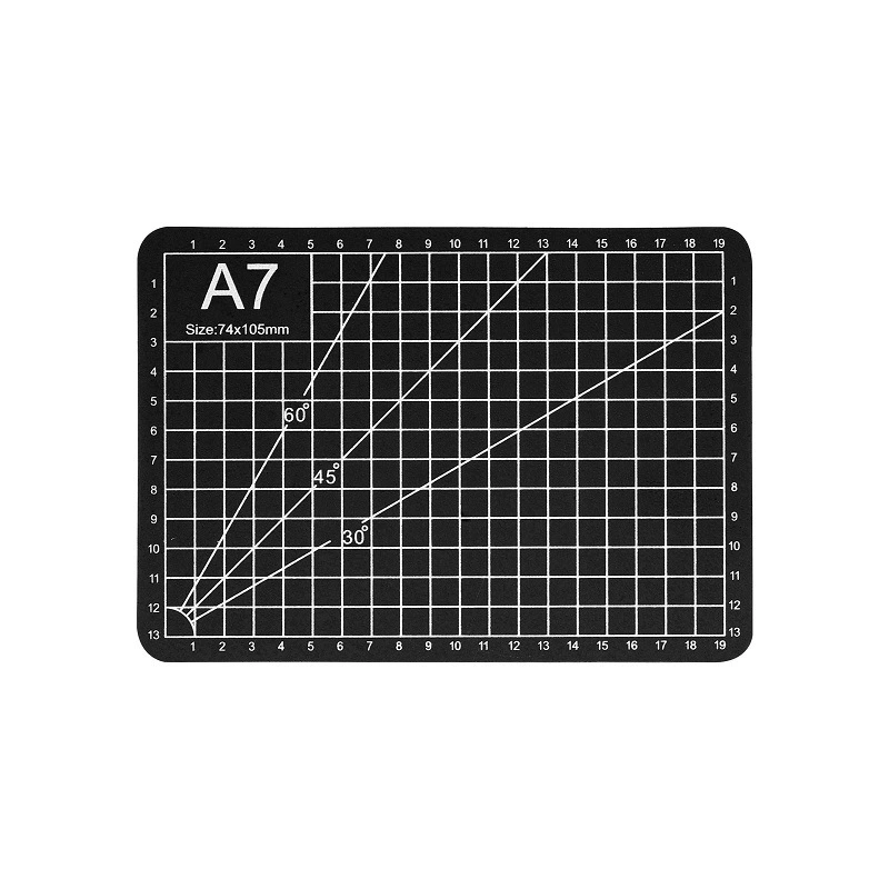 Коврик для резки A7 10,5×7,4 см, самозаживляющийся защитный двусторонний противоскользящий для учеников и DIY