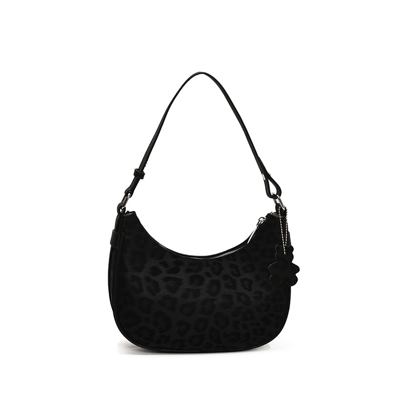 Bolso de mano transfronterizo de viento de cientos de siglos de verano 2025 nuevo retro leopardo bolso de hombro personalidad chica caliente bolso de moda