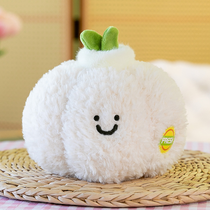 Simulación de frutas y verduras juguetes de peluche Durian muñecas lindas muñecas pequeñas agarrar al por mayor muñecas de boda
