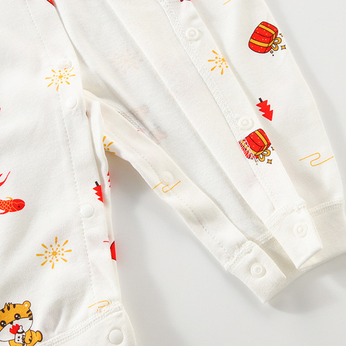 Spring Baby All-in-One Suit Pure Cotton Grade A Summer Baby Girl Pajamas Newborn Clothes Boy Crawling Suit Autumn Boneless