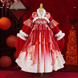 童连衣裙;童礼服;童汉服