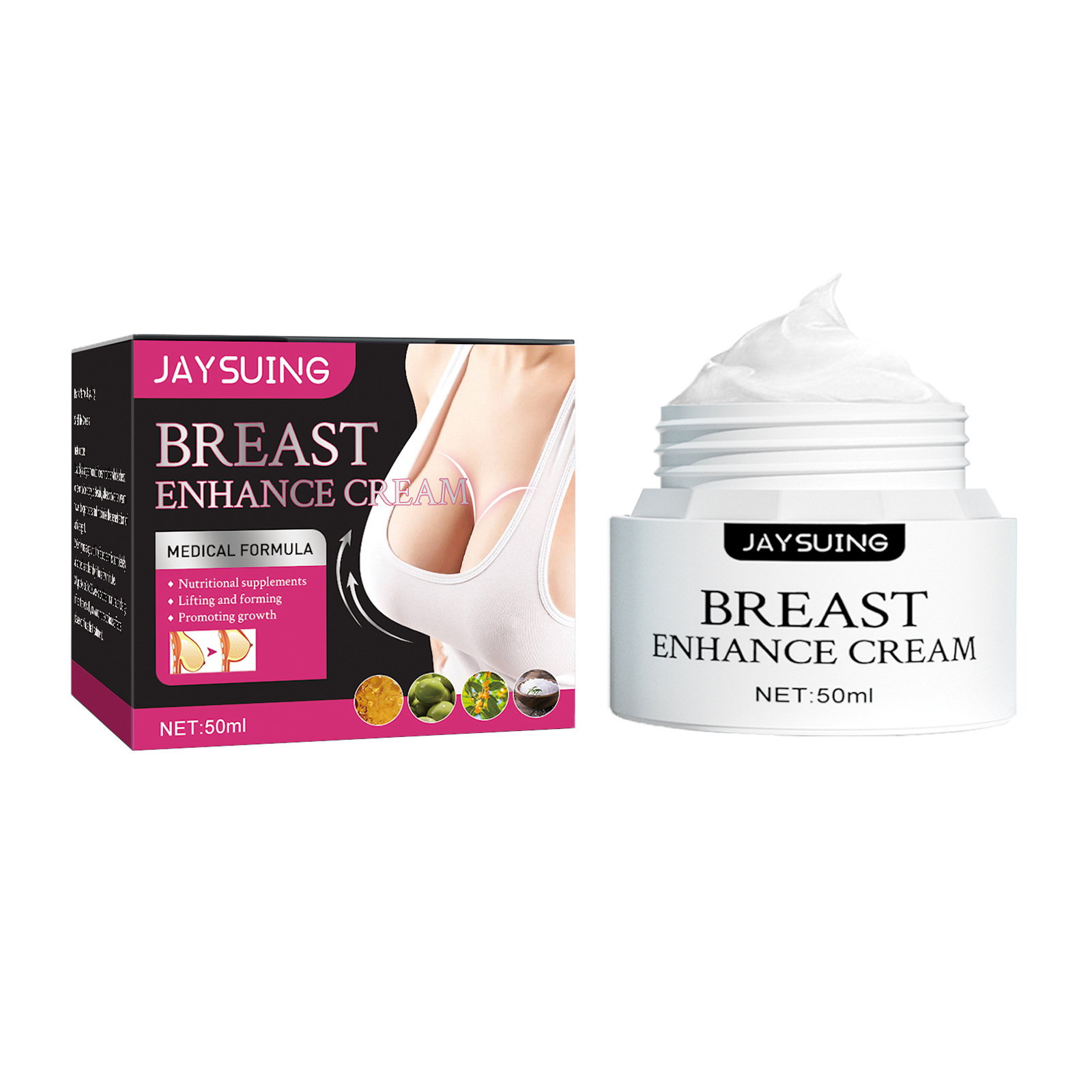 care Jayswing chest enlarges, tightens, moisturizes, massages, plumps, and beautifies skin cream_voghion.com