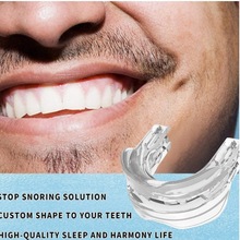 厂家直销调节式止鼾器打鼾 阻鼾器止鼾牙套 防止打鼾打呼噜硅胶