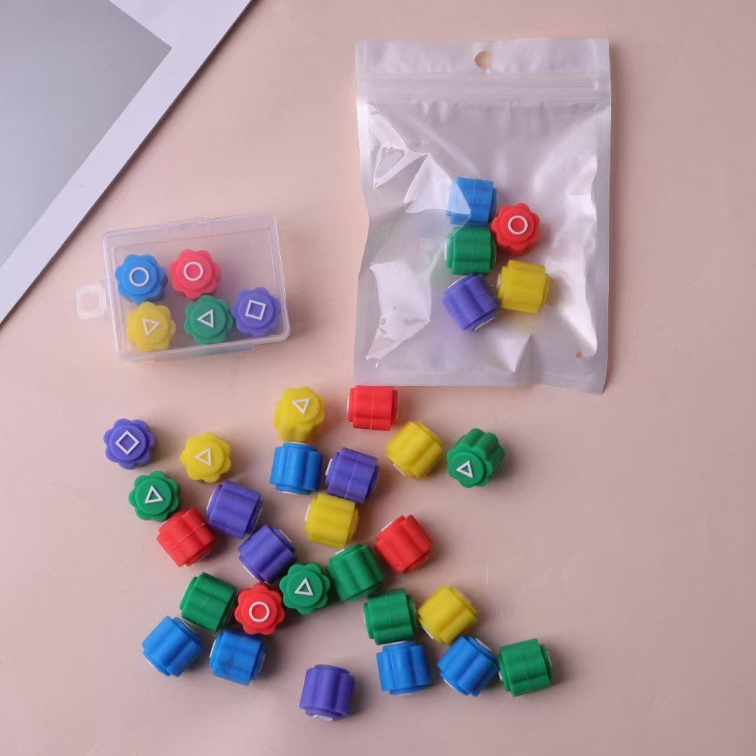 Un juego de 5 colores + bolsas OPP
