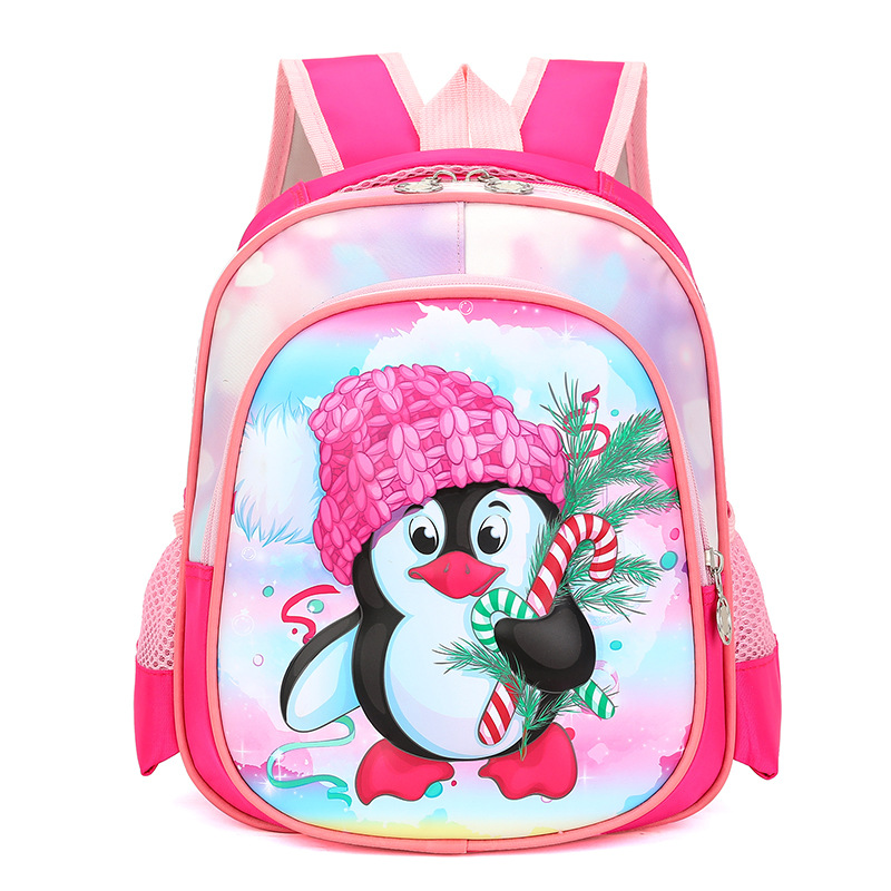 Mochila infantil de dibujos animados para niños y niñas de 3 a 6 años, mochila ligera, moderna y versátil, bolso escolar de moda
