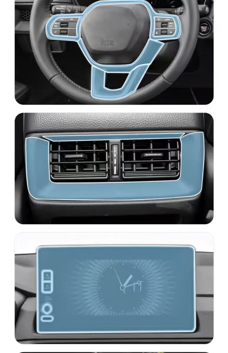 Suitable for Honda 23-25 Crv/Haoying Navigation Film with Tpu Control Display Screen Film Car Interior