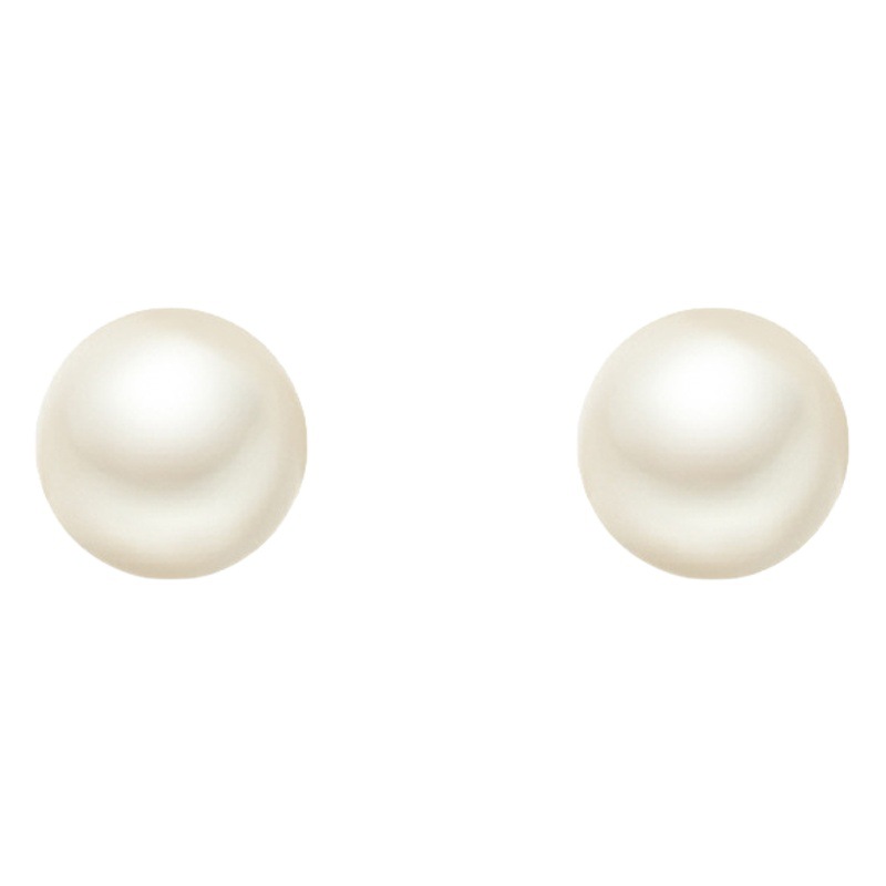 650 Pearl Mosquito Coil Ear Clip Women's Zhenduo Hemp Gray Earrings Light Luxury Temperament High-End Painless No Piercing Earrings