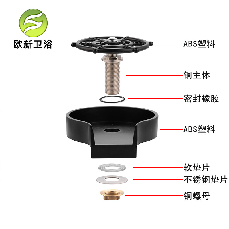 水槽家用商用吧檯不鏽鋼自動洗杯器機咖啡店免清洗高壓沖洗器龍頭