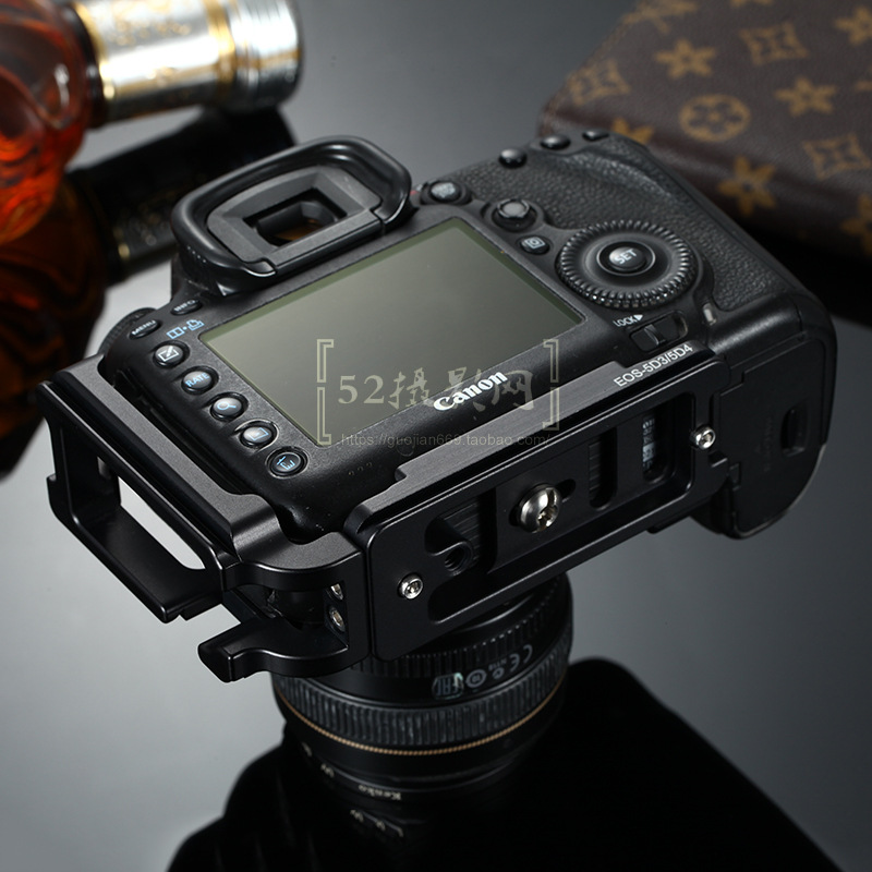 (2개) 캐논 5D4 5D3 5DSR 5DS 6D2 70D 80D L 형 퀵 로딩 보드베이스 반 세트 수직 클래퍼