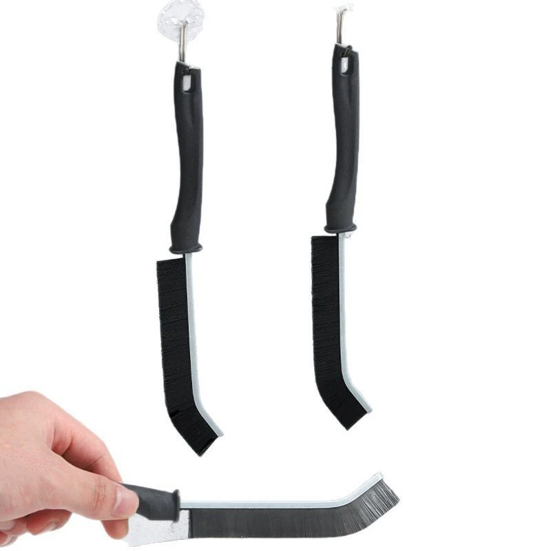 Щетка для чистки зазоров в мертвых углах, многофункциональная щетка для ванной комнаты, туалета, окна, щетка с жесткой щетиной, щетка для мертвых углов, ультраузкая щетка для зазоров