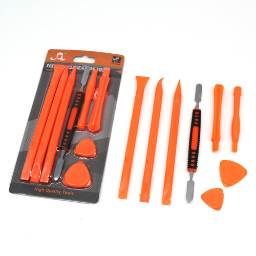 SW-1468 Professional disassembly of mobile phones, computers and tablets, metal pry bar, stainless steel hard shell opening tool set