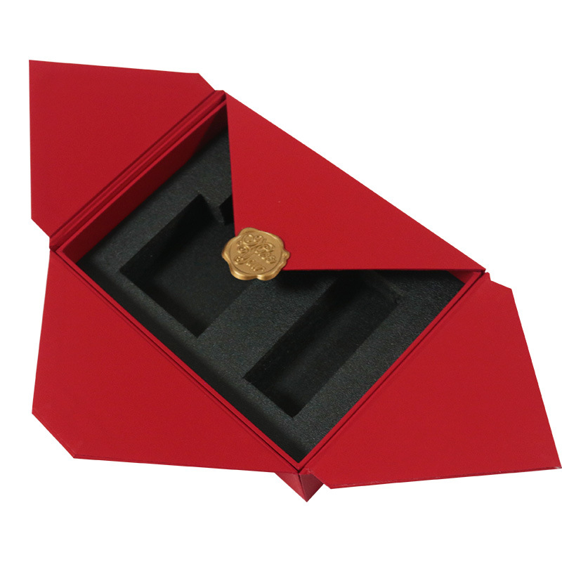 Navidad Día de San Valentín rojo joyería de la boda caja de regalo de mano boutique aromaterapia perfume lápiz labial cosméticos caja de regalo image 4