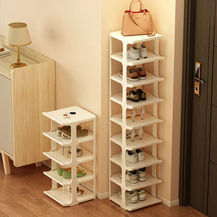 Shoe Rack Simple Doorway Dormitory Rental Living Room Multi-Functional Household Shoe Cabinet Vertical Storage Artifact Storage Rack