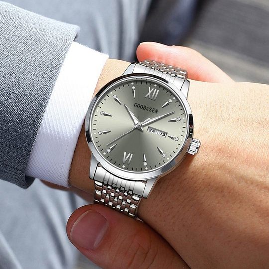 Guberson full-automatic mechanical watch men's hollow watch new men's watch tide trembles live explosions a generation of hair