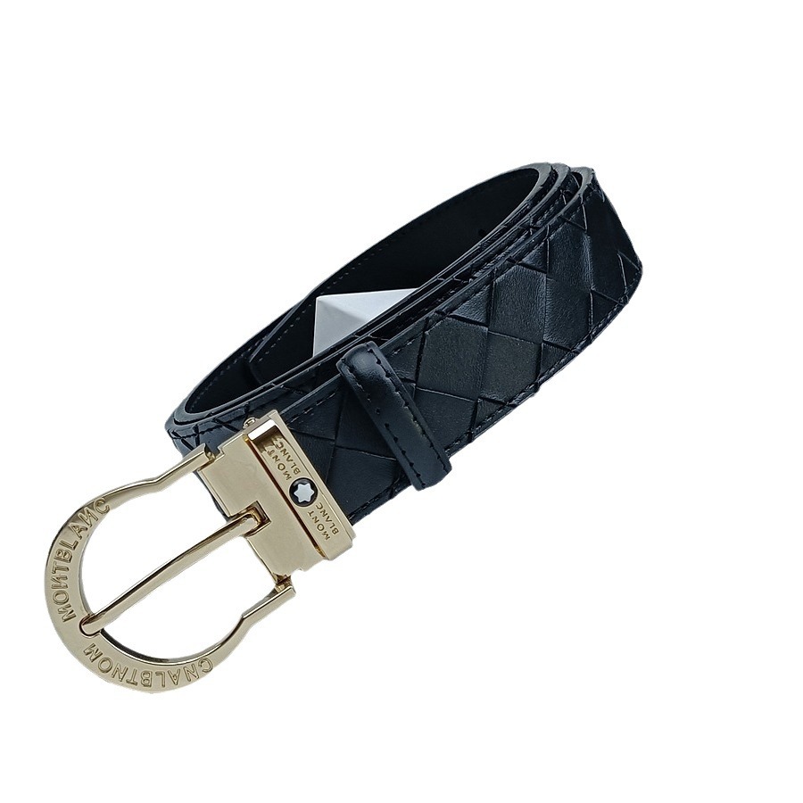 Double G Letter Buckle Personalized Versatile Casual Fashion Simple Business Men's Trendy Belt_voghion.com