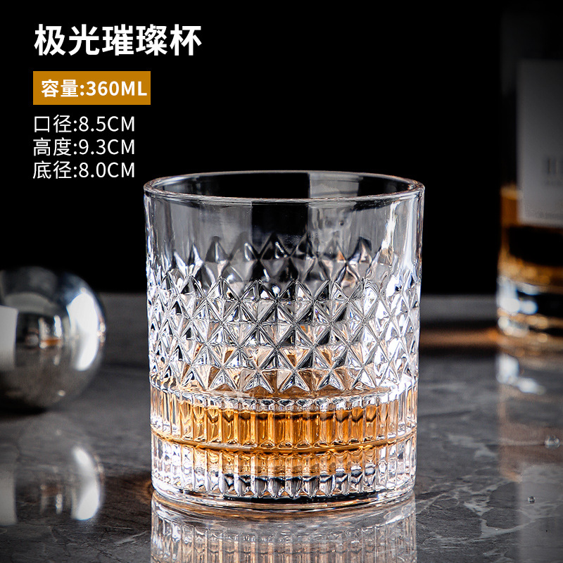 Vaso de whisky Vaso de licor de alto valor Vaso de brandy clásico Vaso de cerveza de cóctel especial