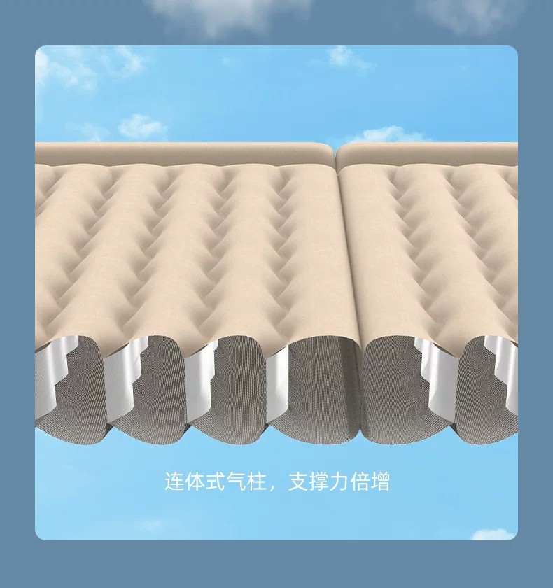 Car inflatable bed, in-car sleeping gadget, SUV rear trunk leveling pad, air mattress, camping mattress