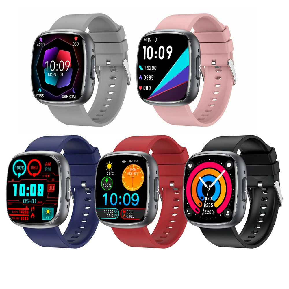 HIMA ET593 Смарт-часы ECG Bluetooth NFC мониторинг температуры тела и сердечного ритма