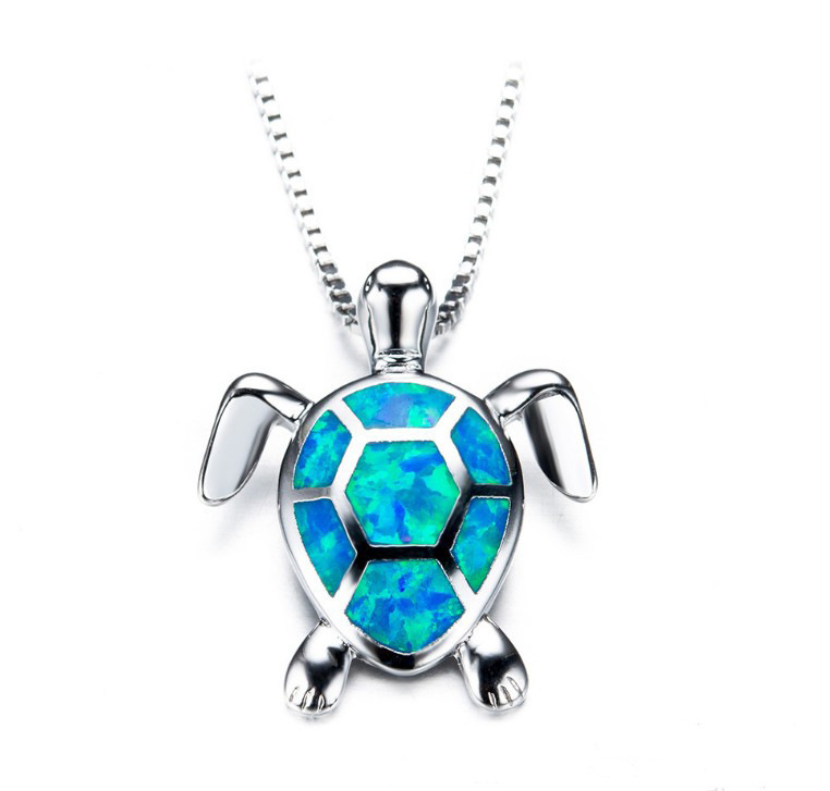 Mingcheng joyería de moda nueva Aubao collar de tortuga cadena suéter cadena_voghion.com