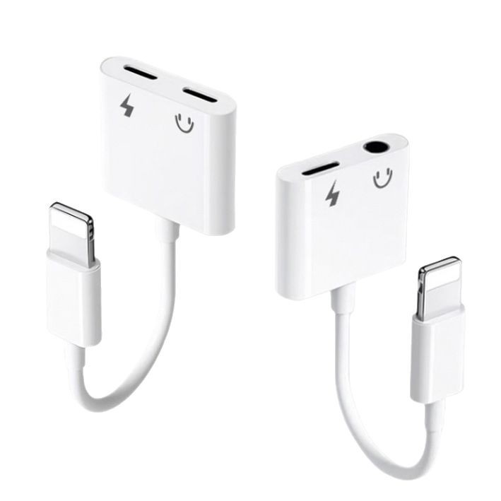 国境を越えた Apple 携帯電話ツーインワンオーディオアダプタケーブルサウンドカードコンバータ充電ヘッドフォンアダプタに適しています