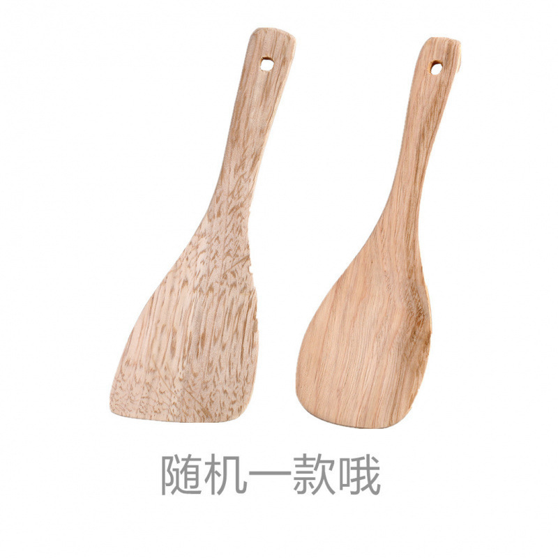 鍋用スパチュラ、ナツメ材スパチュラ、鍋を傷めない長柄木製スパチュラ、ノンスティック専用木製調理用スパチュラ、フライパン用スパチュラ|undefined