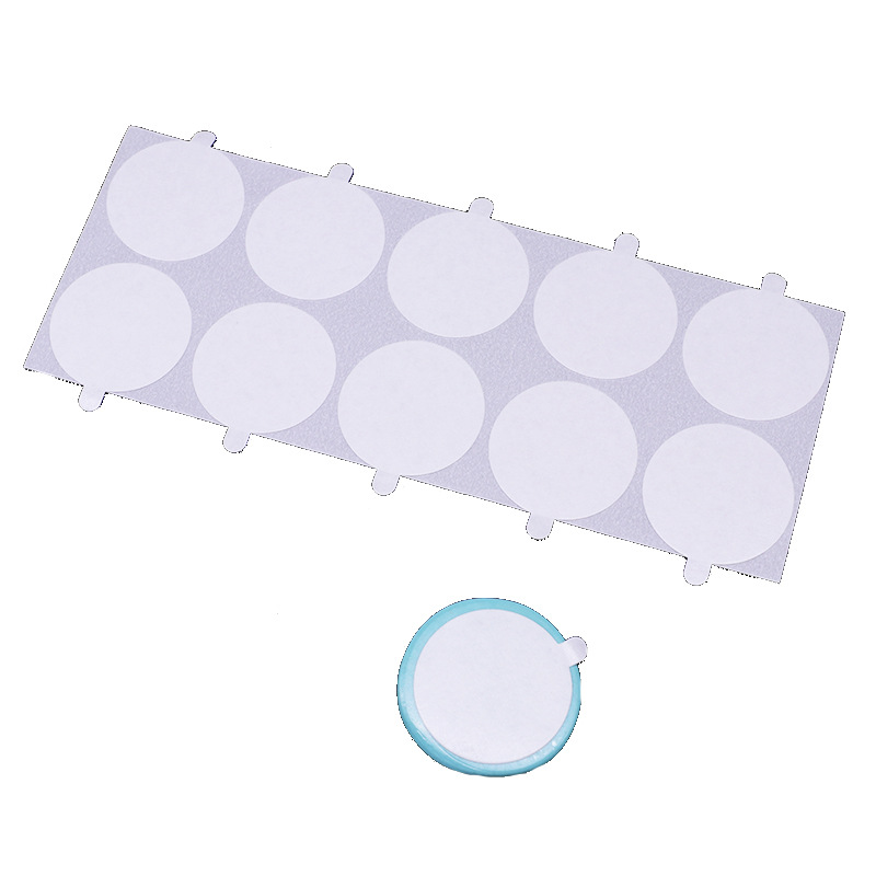 Sello de pintura de fuego 3M adhesivo de doble cara adhesivo etiqueta engomada de la etiqueta del oído pequeño sello de pintura de fuego etiqueta engomada del sobre de sellado