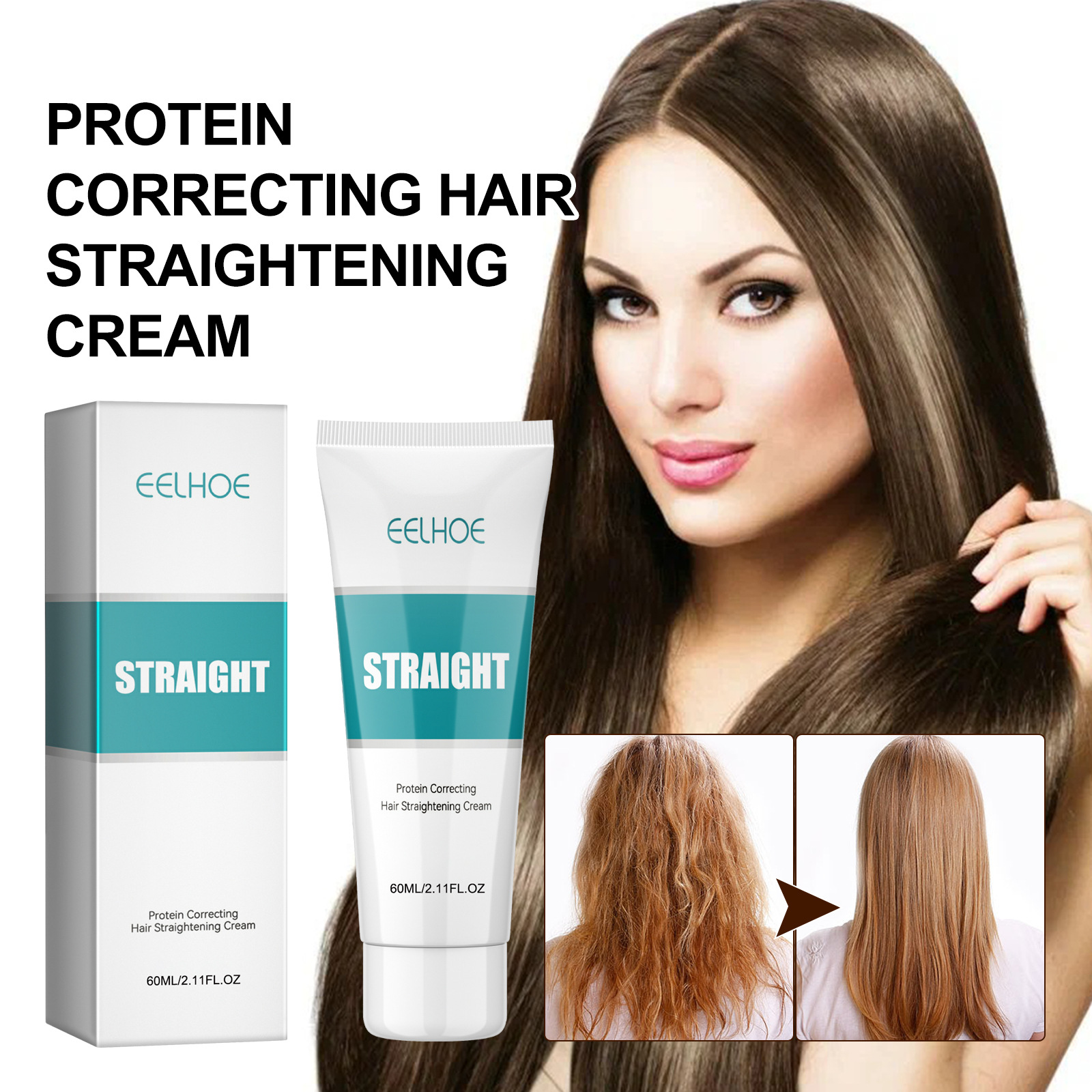 EELHOE Protein Straightening Cream Image 6