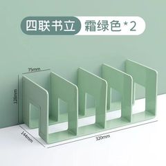 Acrylic Book Stand, Book Saver, Book Stand, Simple Student Desk Organizer, Desk Shelf, Office Storage Box