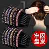 Hair accessory, brush, hairgrip, cute ponytail, Korean style, flowered